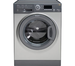 HOTPOINT  WDUD9640G Washer Dryer - Graphite